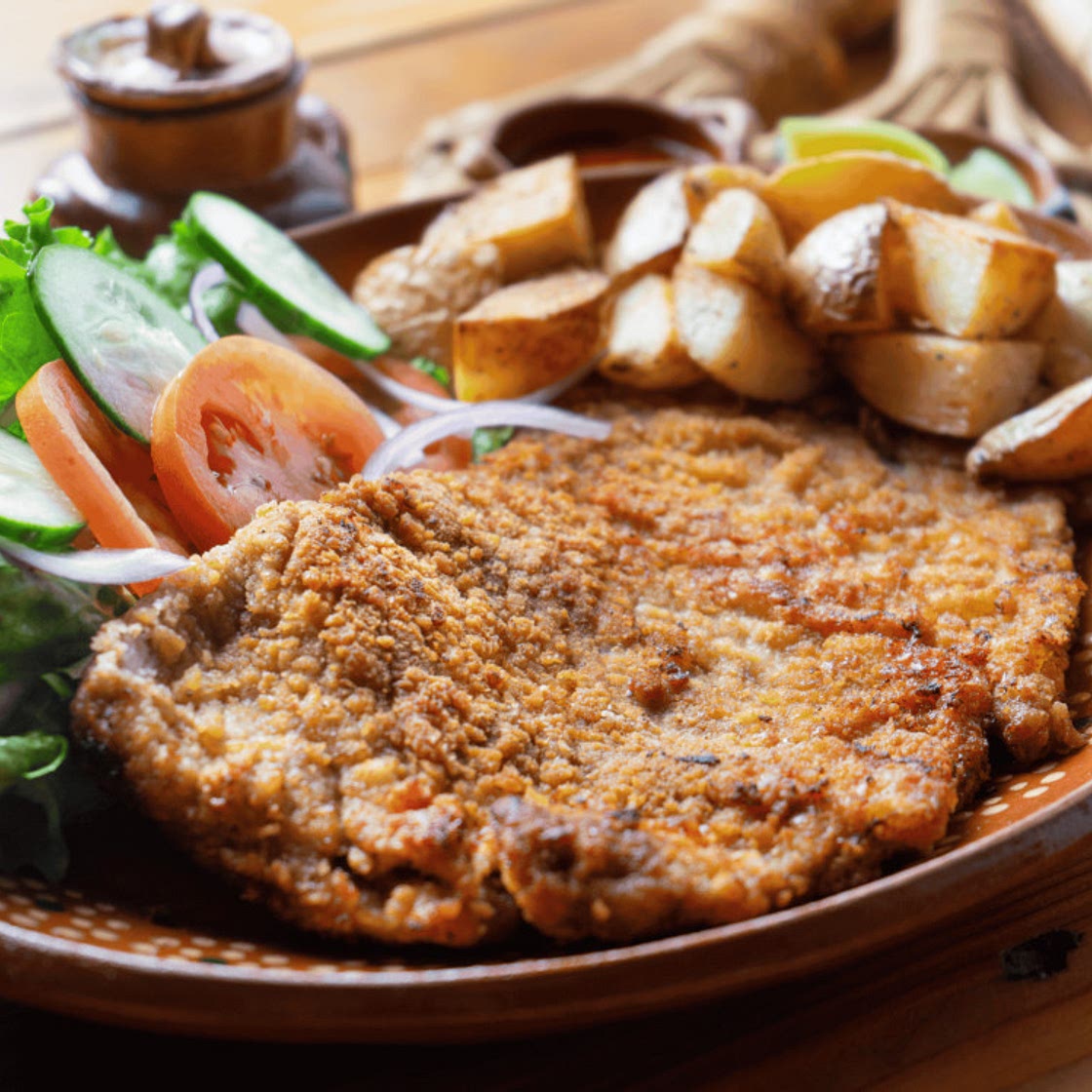 Cotoletta alla Milanese (Breaded Veal Cutlets)