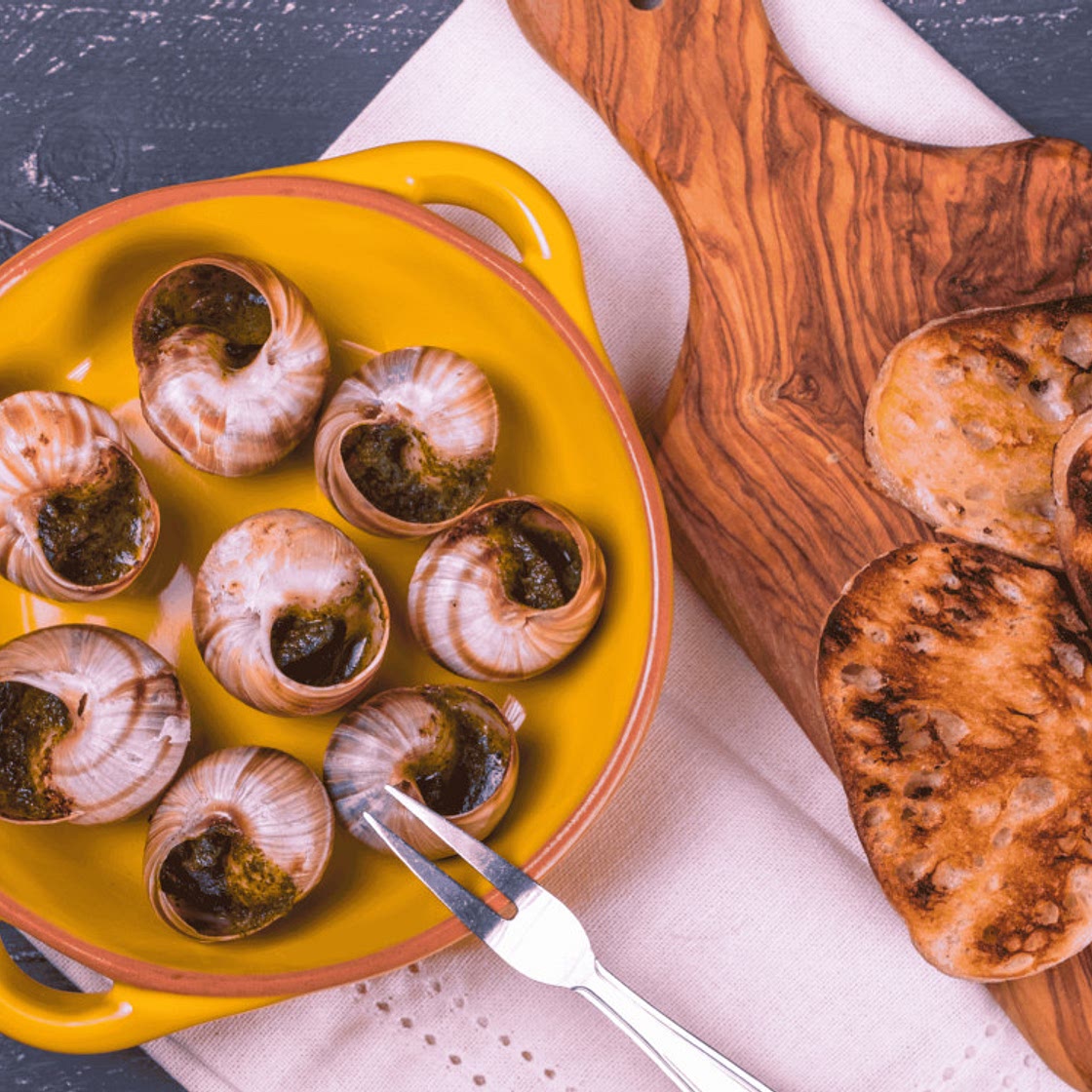 Escargots de Bourgogne (Snails in Garlic Butter)