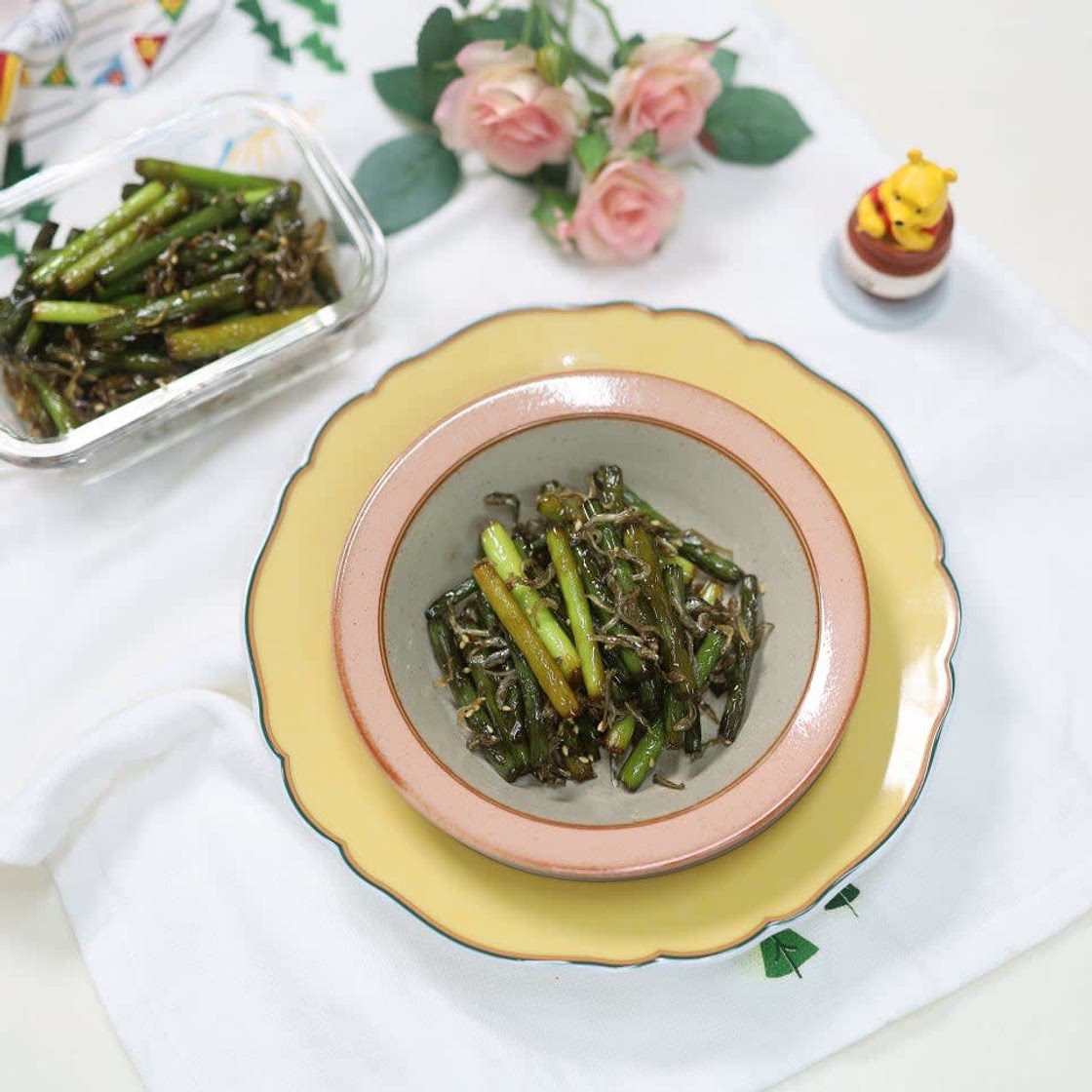 마늘쫑볶음 레시피 멸치 마늘종볶음 반찬 요리 만드는법