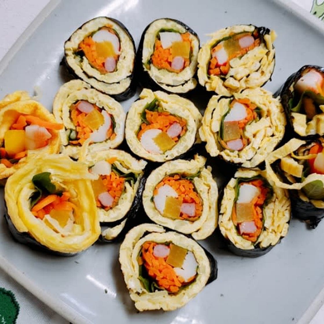 저탄고지 키토 김밥