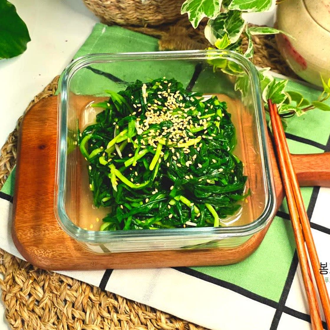 부추 나물 무침