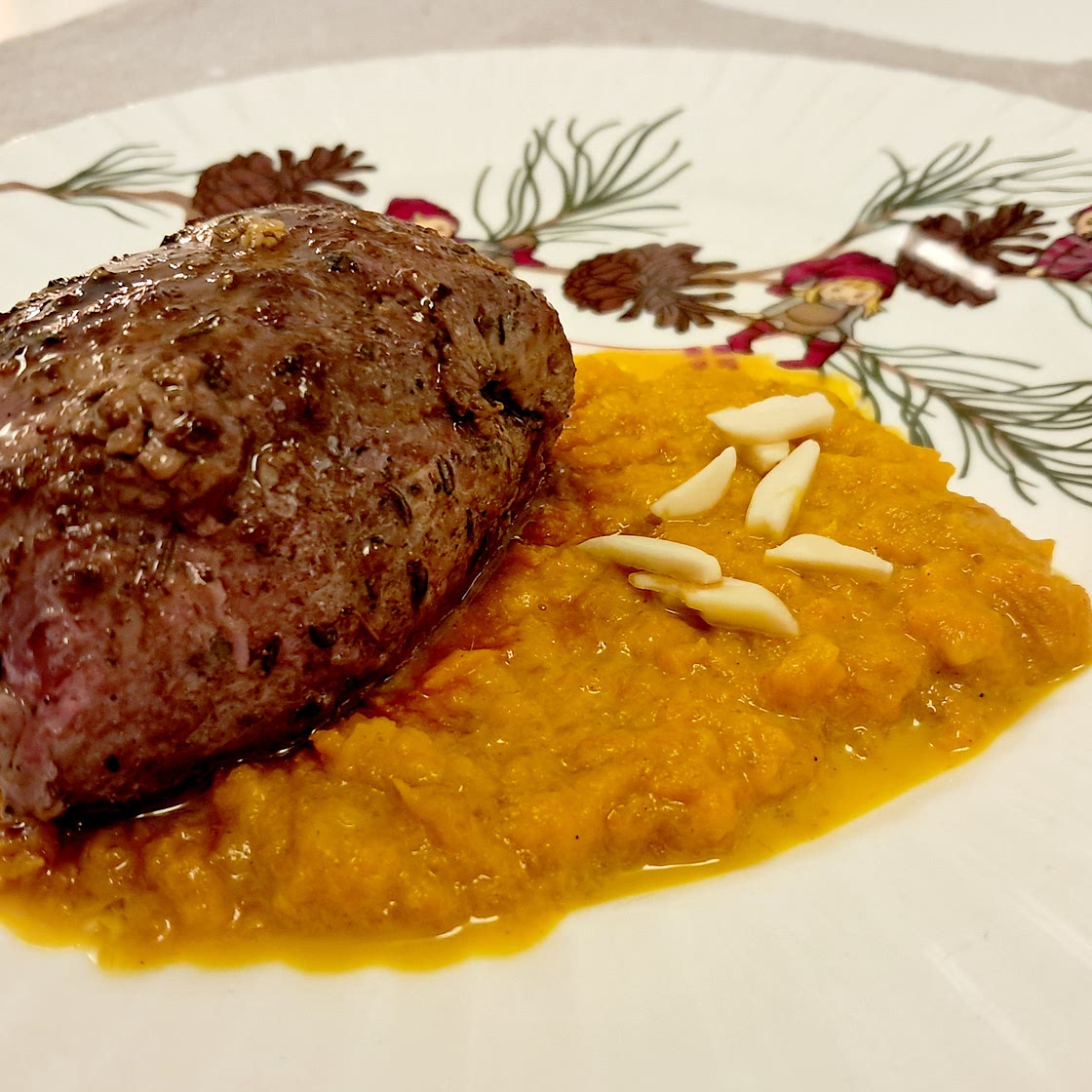 Duck Breast - Rum and Honey Sauce