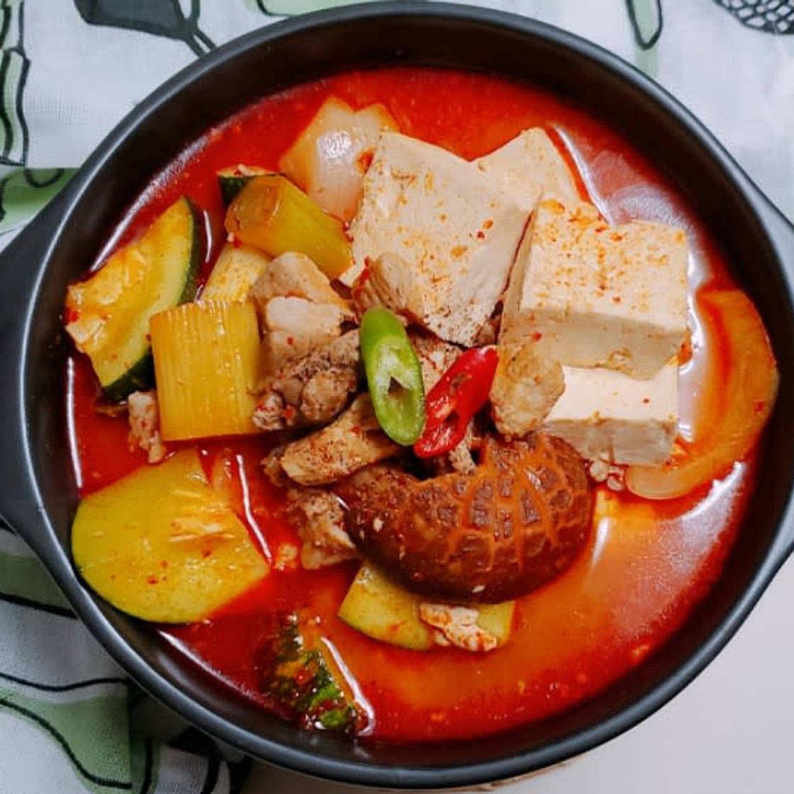 백종원 고추장찌개