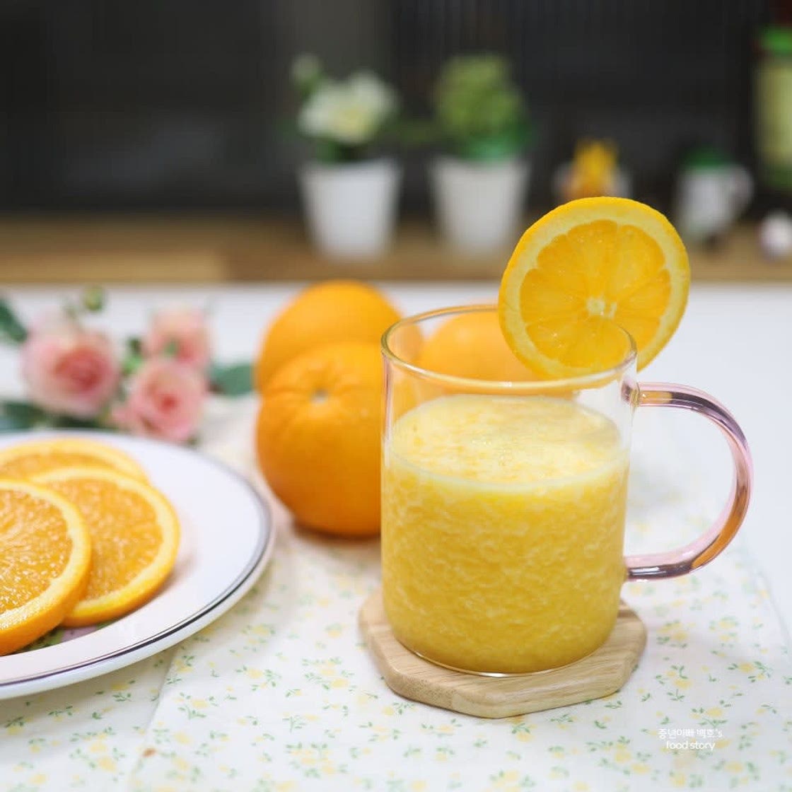 코스트코 네이블오렌지 생과일주스 쥬스 오렌지주스 만들기