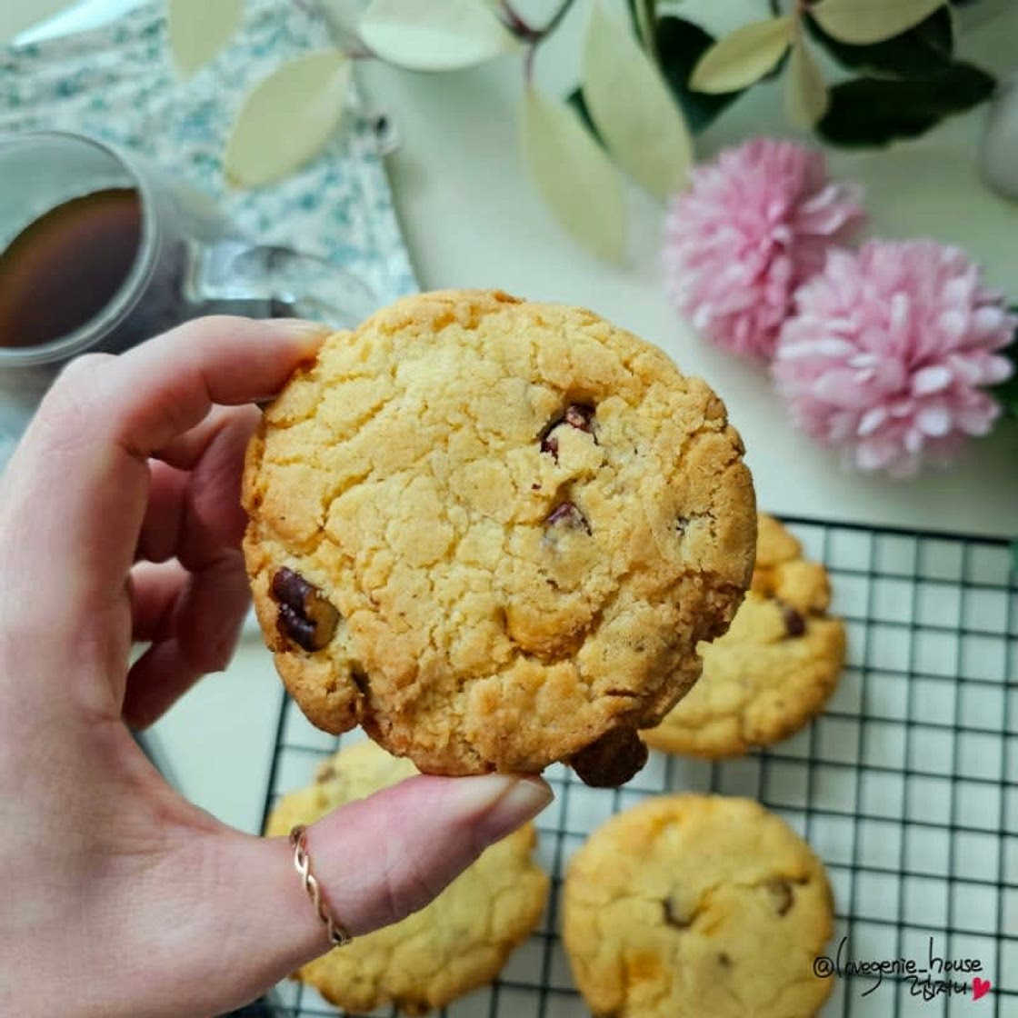 크랙쿠키 버터스카치 칩 넣은 수제쿠키
