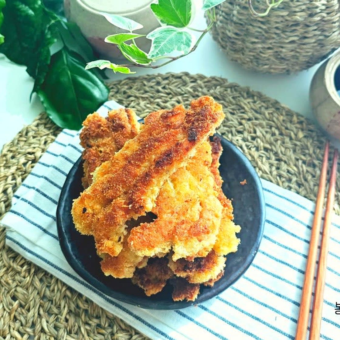 바삭한 노바시 새우전