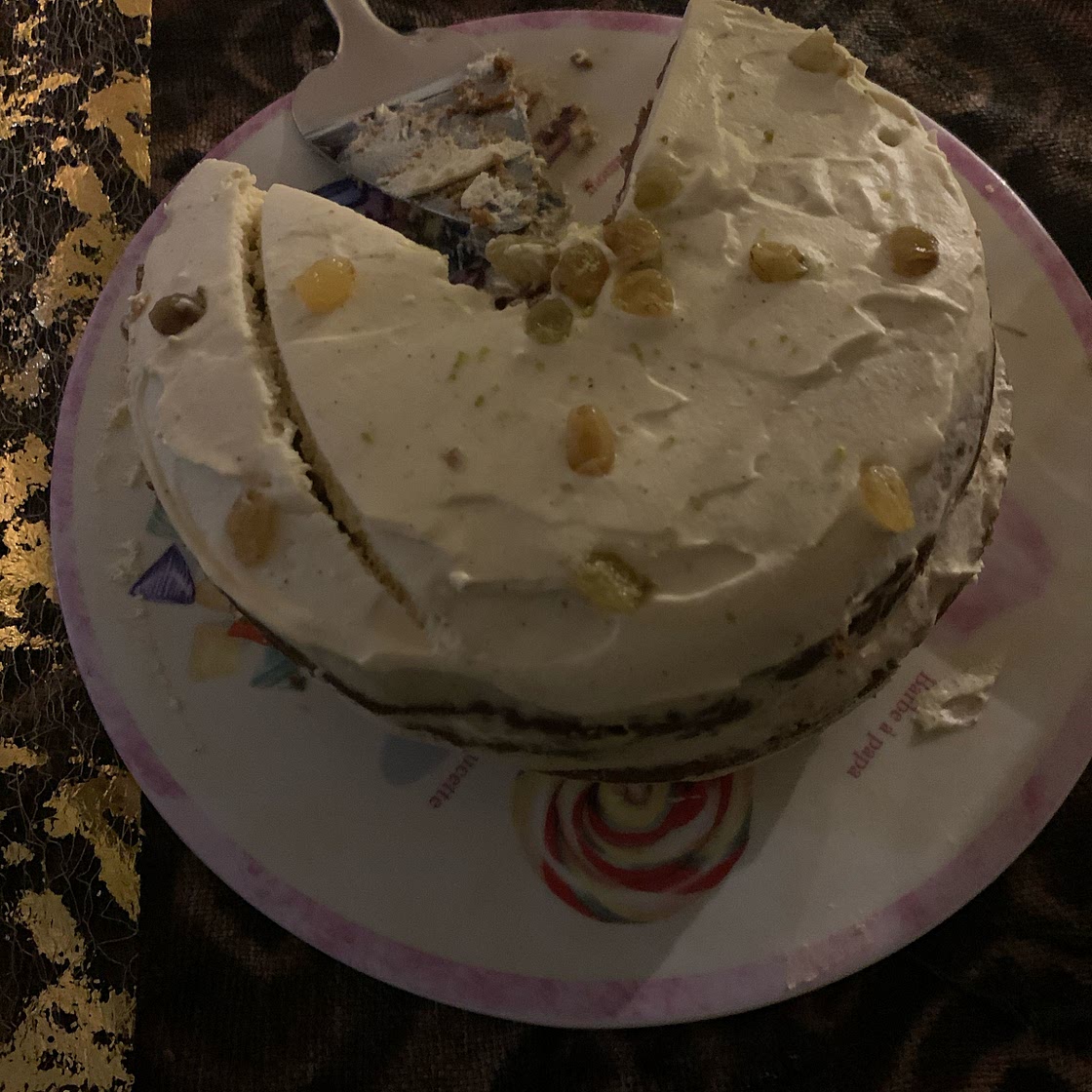 Carrot Cake w/ Brown Butter Cream Cheese Frosting