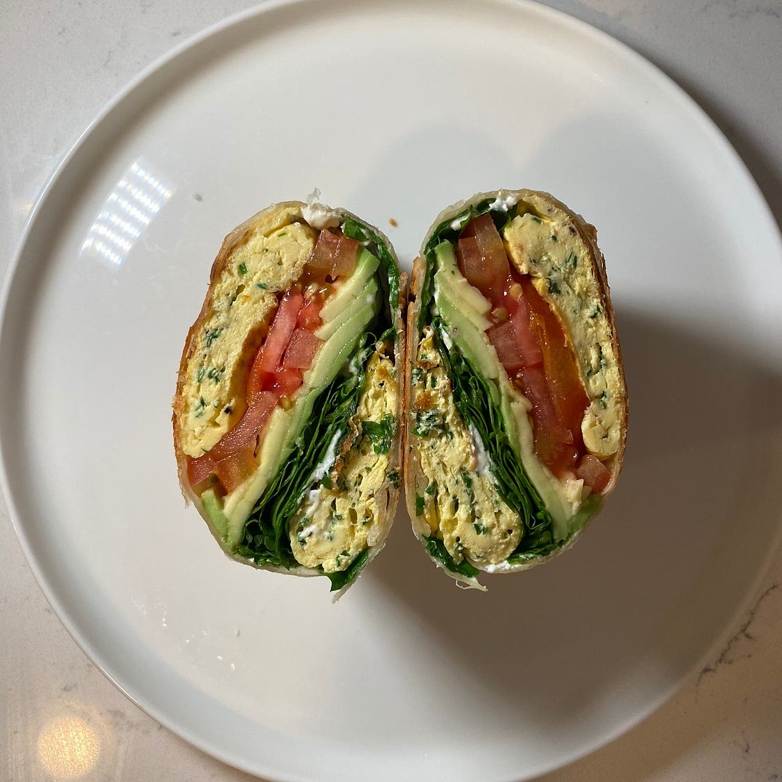 Veggie Breakfast Burrito