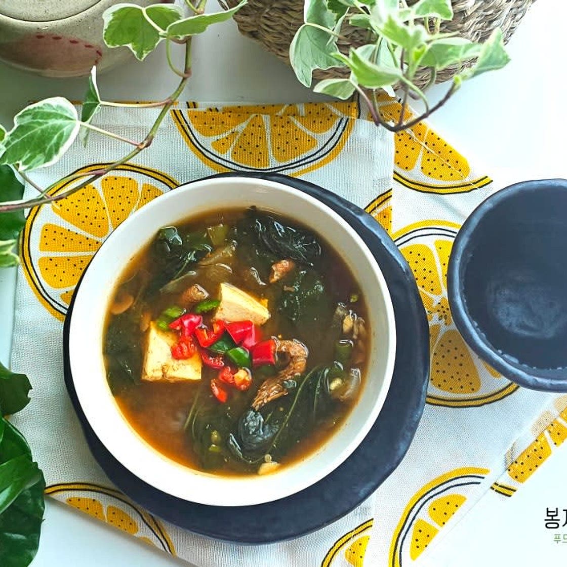 아욱 된장국