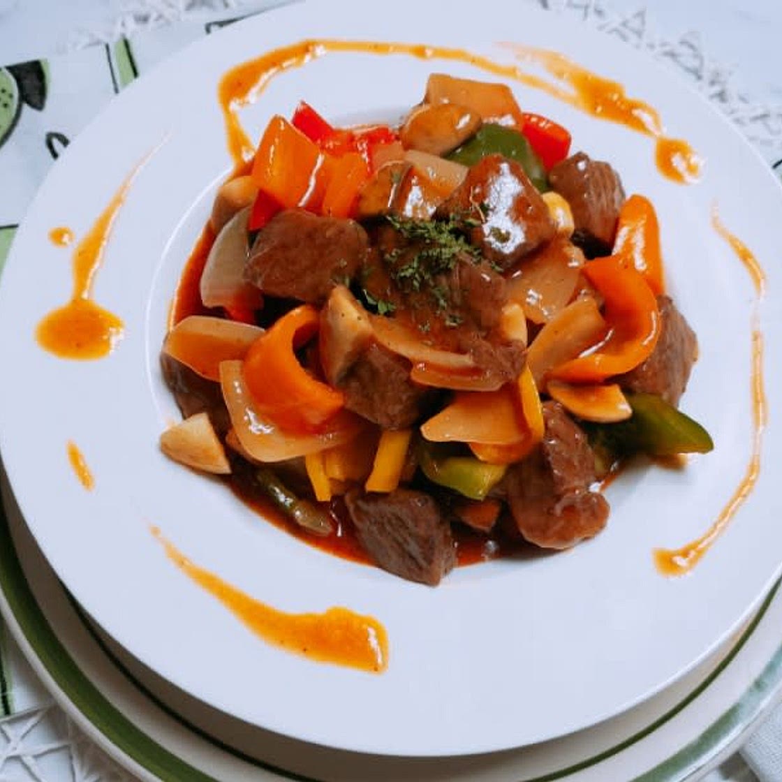 백종원 소고기 찹스테이크