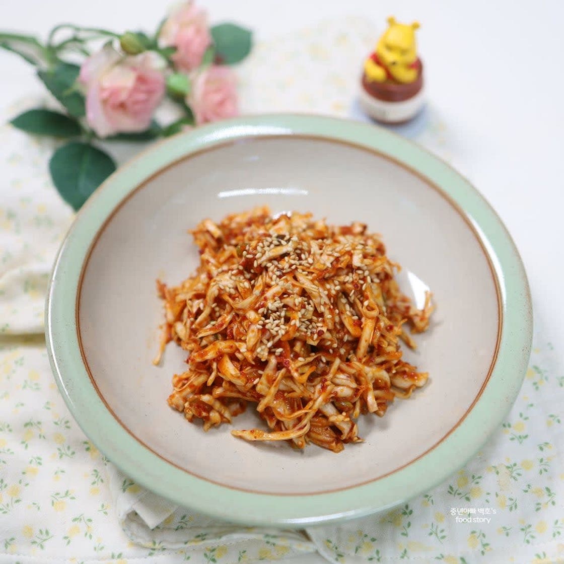 양배추 된장무침 레시피 칼로리 겉절이 나물 반찬 양배추 요리 추천