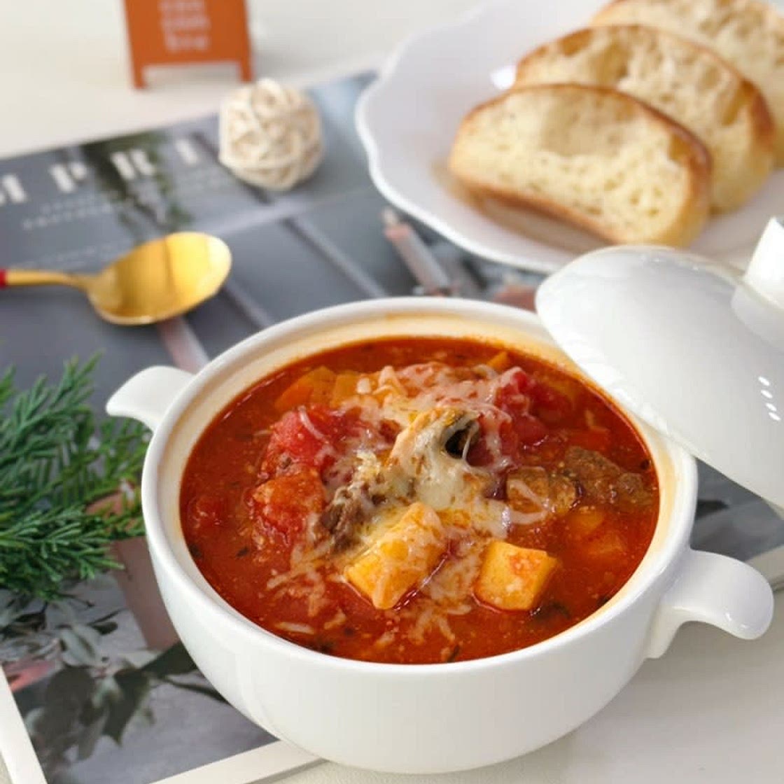 소고기 토마토 야채스프