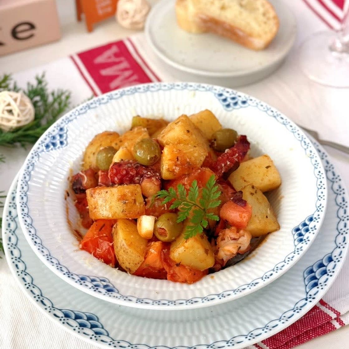 스페인 뽈뽀 샐러드