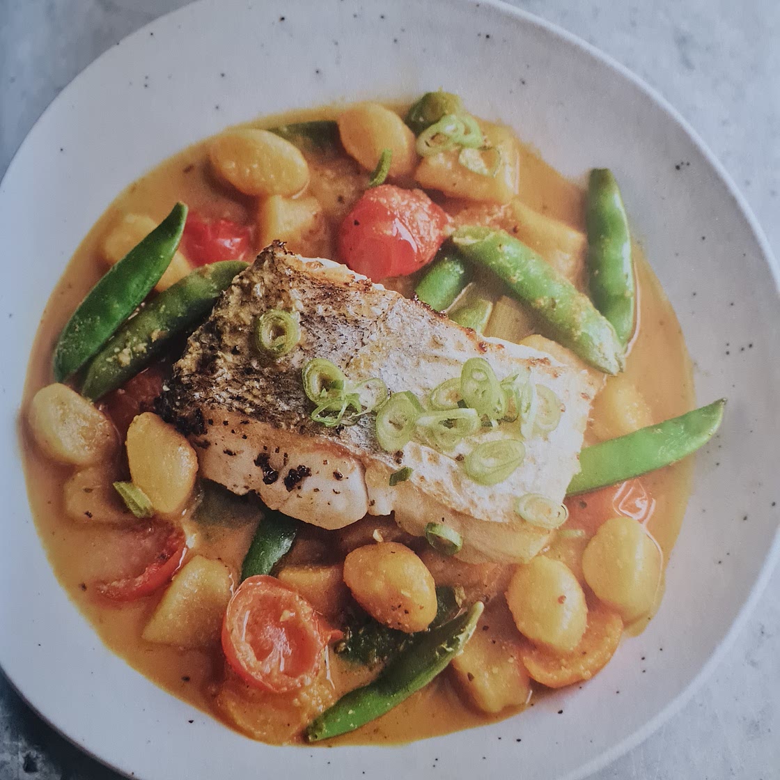 Duftiges Fischcurry
