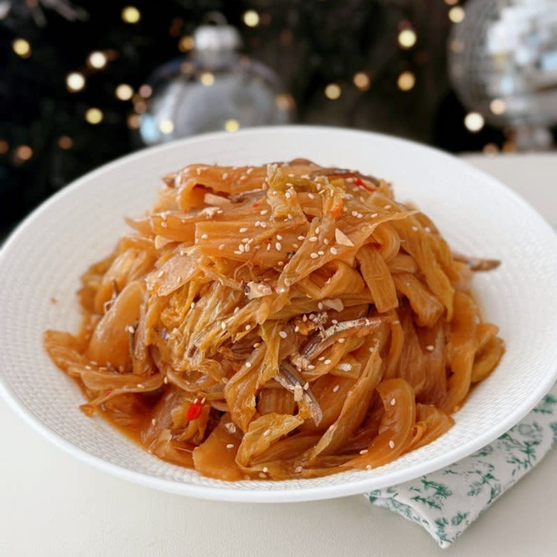 묵은지 된장 지짐