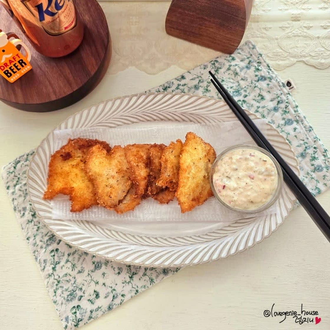 생선까스 만들기