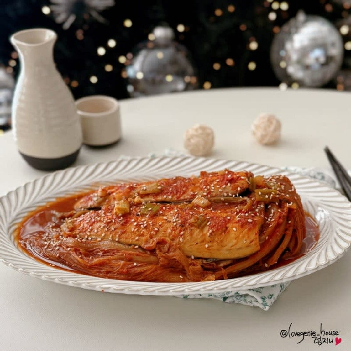 묵은지 고등어조림