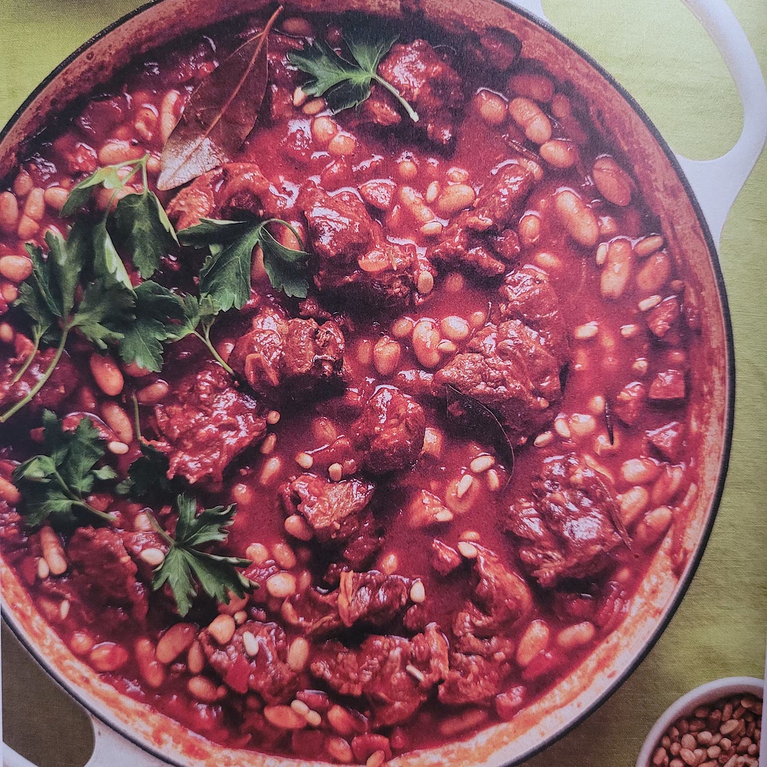 Lamb, White Bean and Chorizo Stew