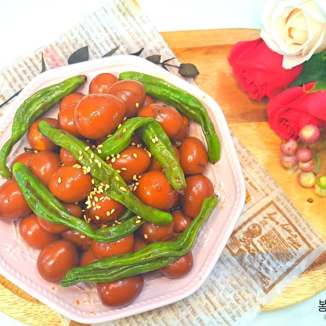 꽈리고추 메추리알 장조림