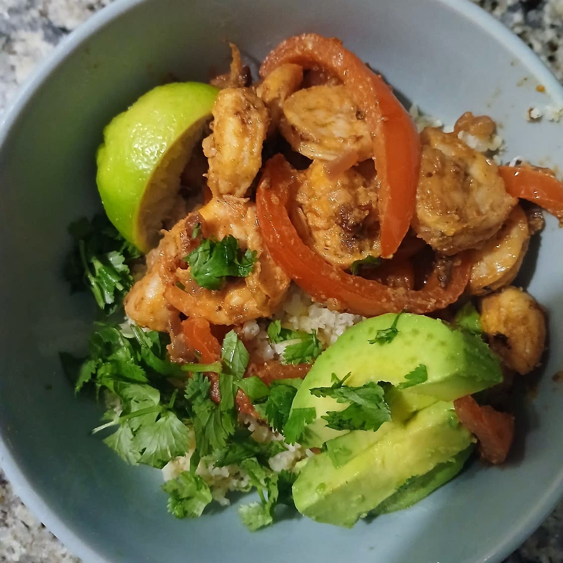 Chipotle Lime Shrimp Bowls