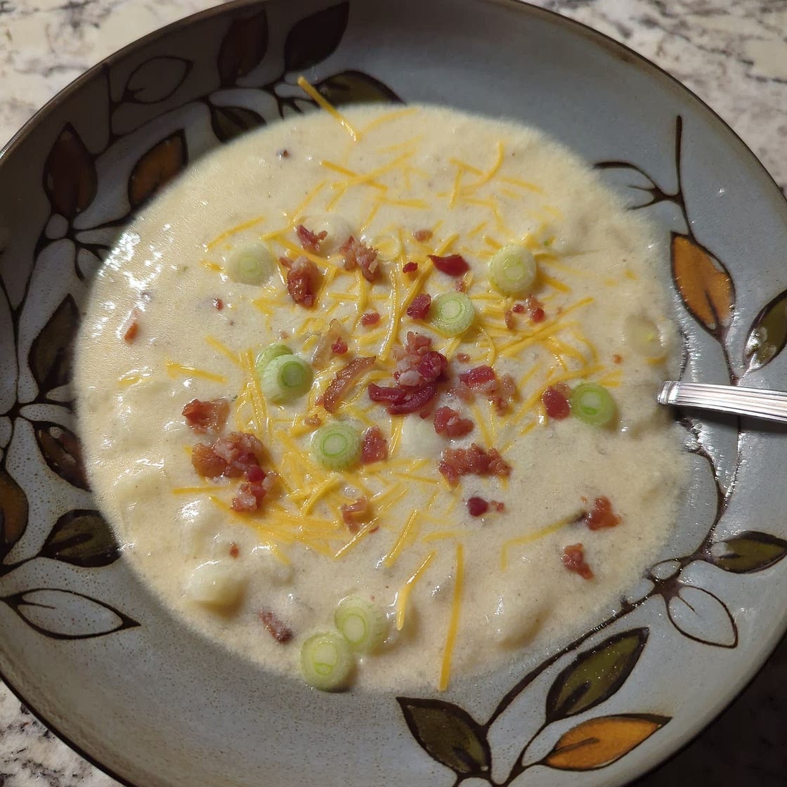Easy Baked Potato Soup