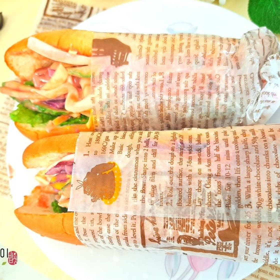 야채샐러드와 뉴욕 핫도그 만들기