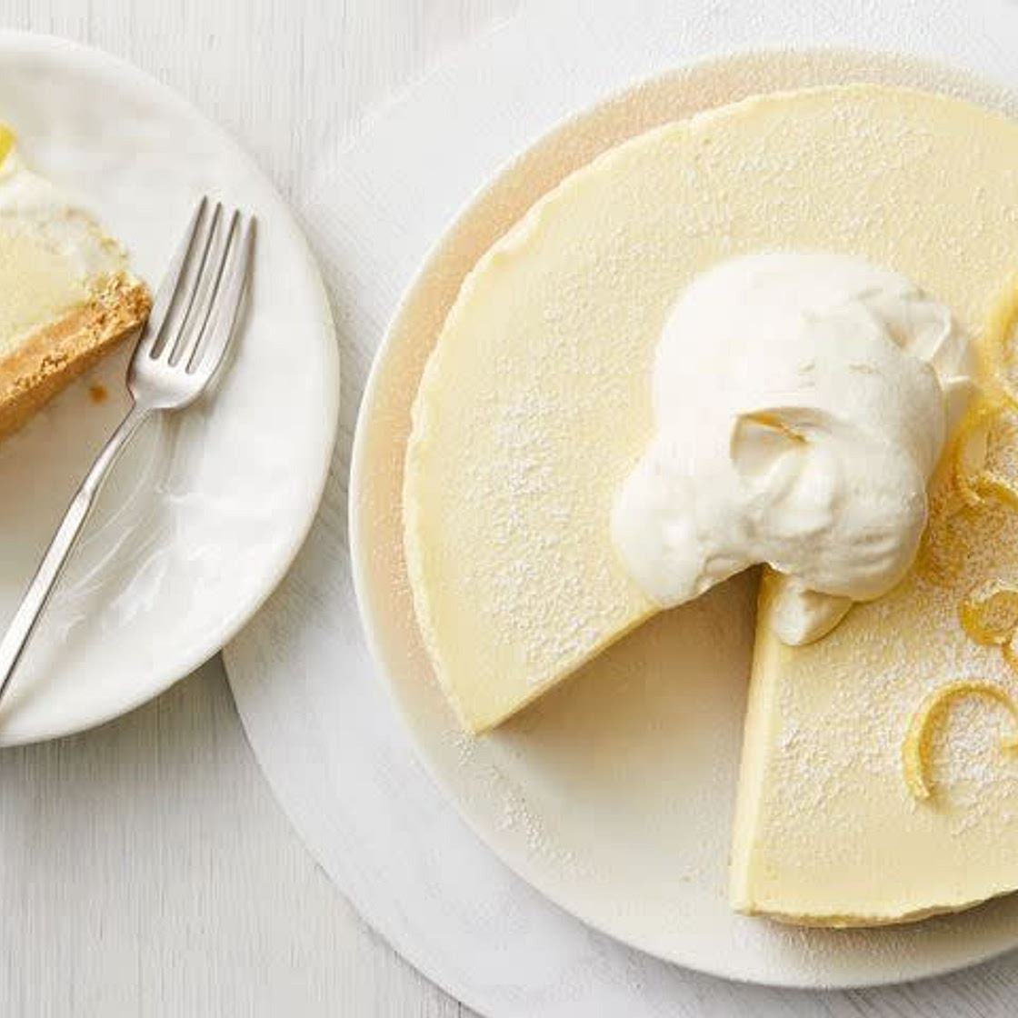 Easy peasy no-bake lemon cheesecake
