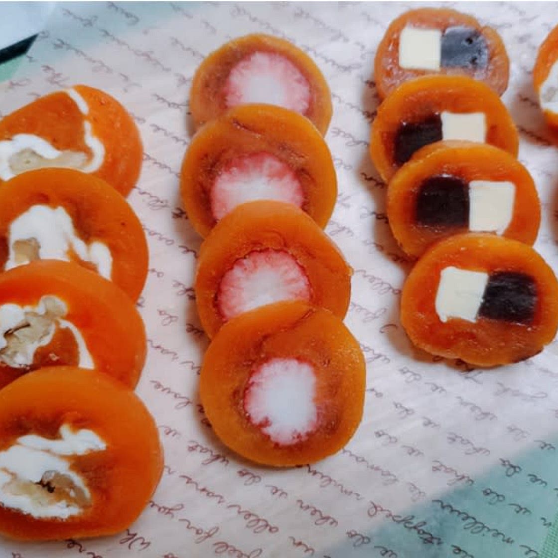 편스토랑 박솔미 크림치즈 곶감말이