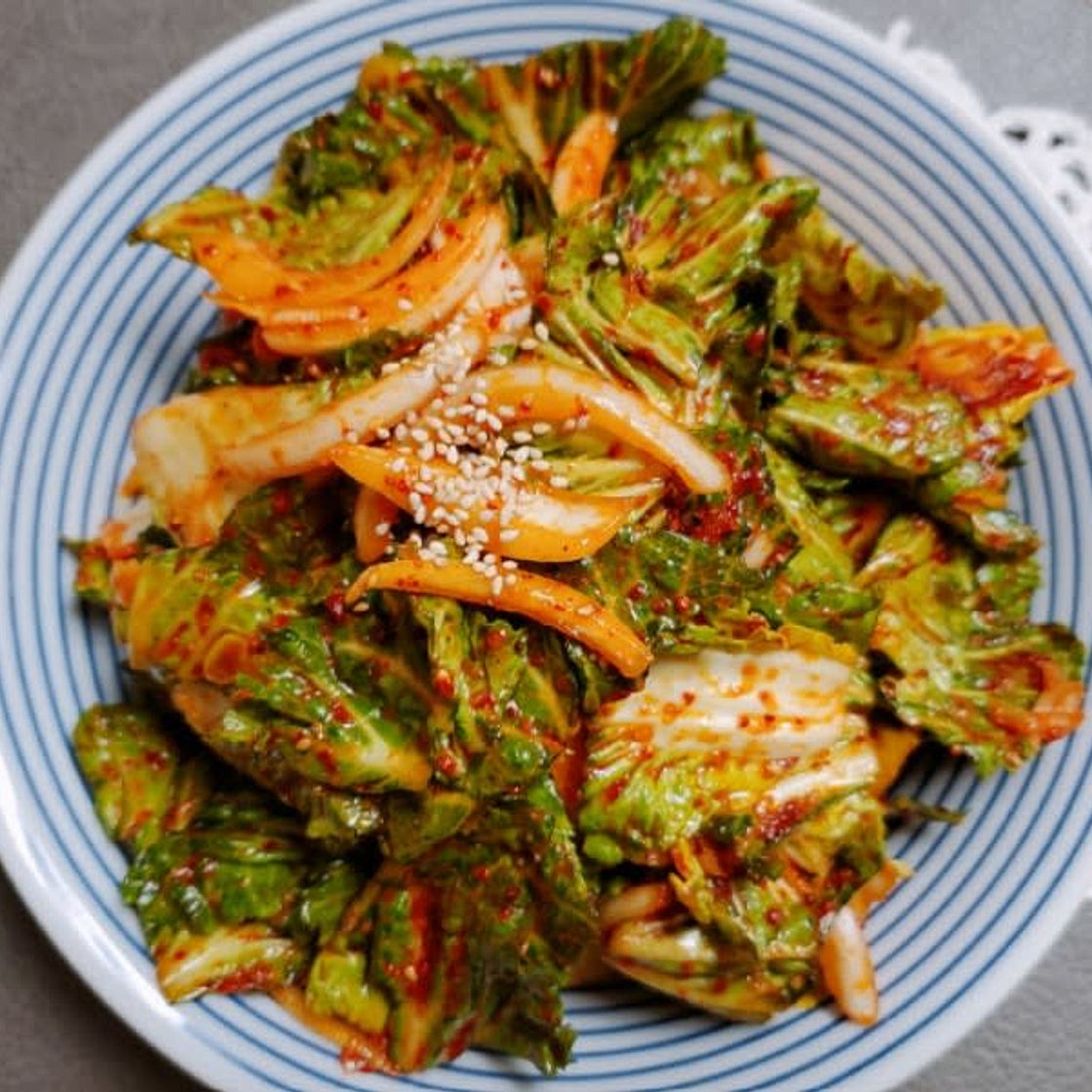 백종원 만능양념장 봄동 겉절이