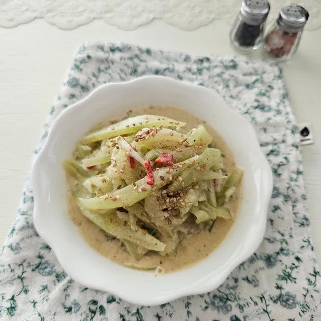 수박껍질들깨볶음