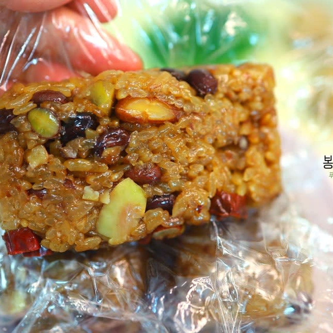전기밥솥 약식 만드는 법 견과류 듬뿍 약식 레시피 약밥 만드는 법