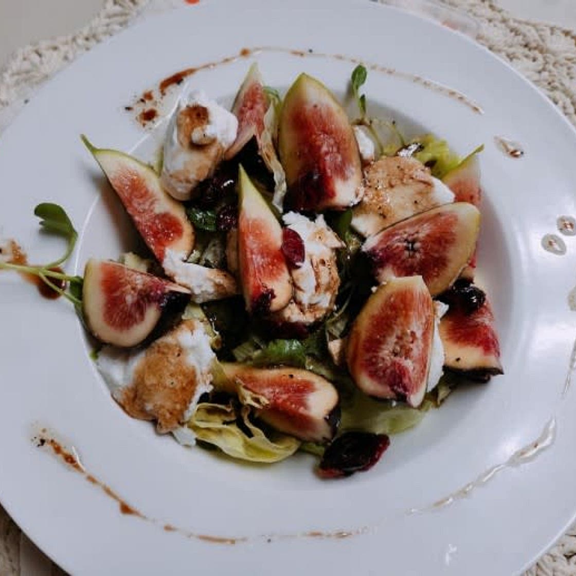 무화과 리코타치즈 샐러드