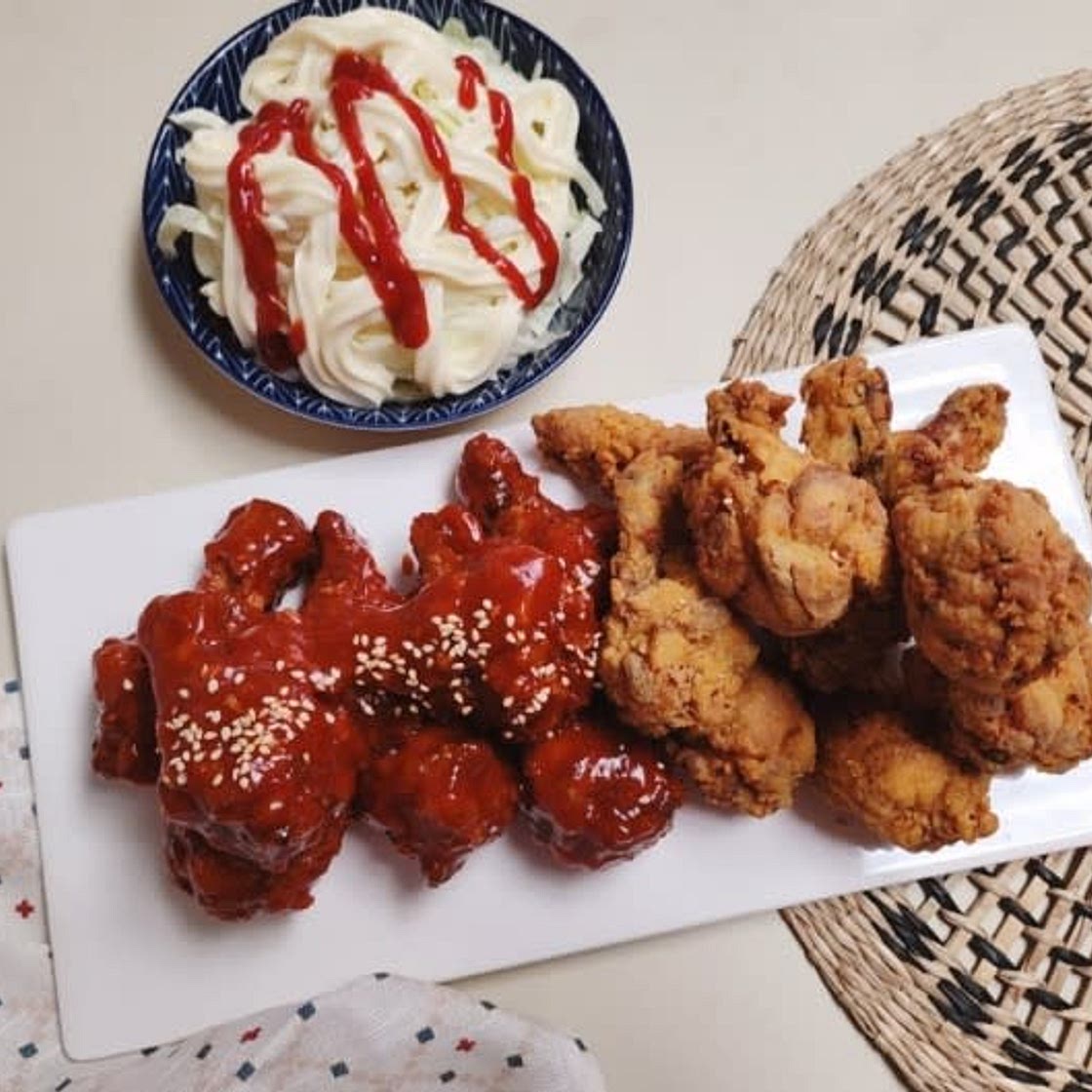 편스토랑 류수영 후라이드 양념치킨