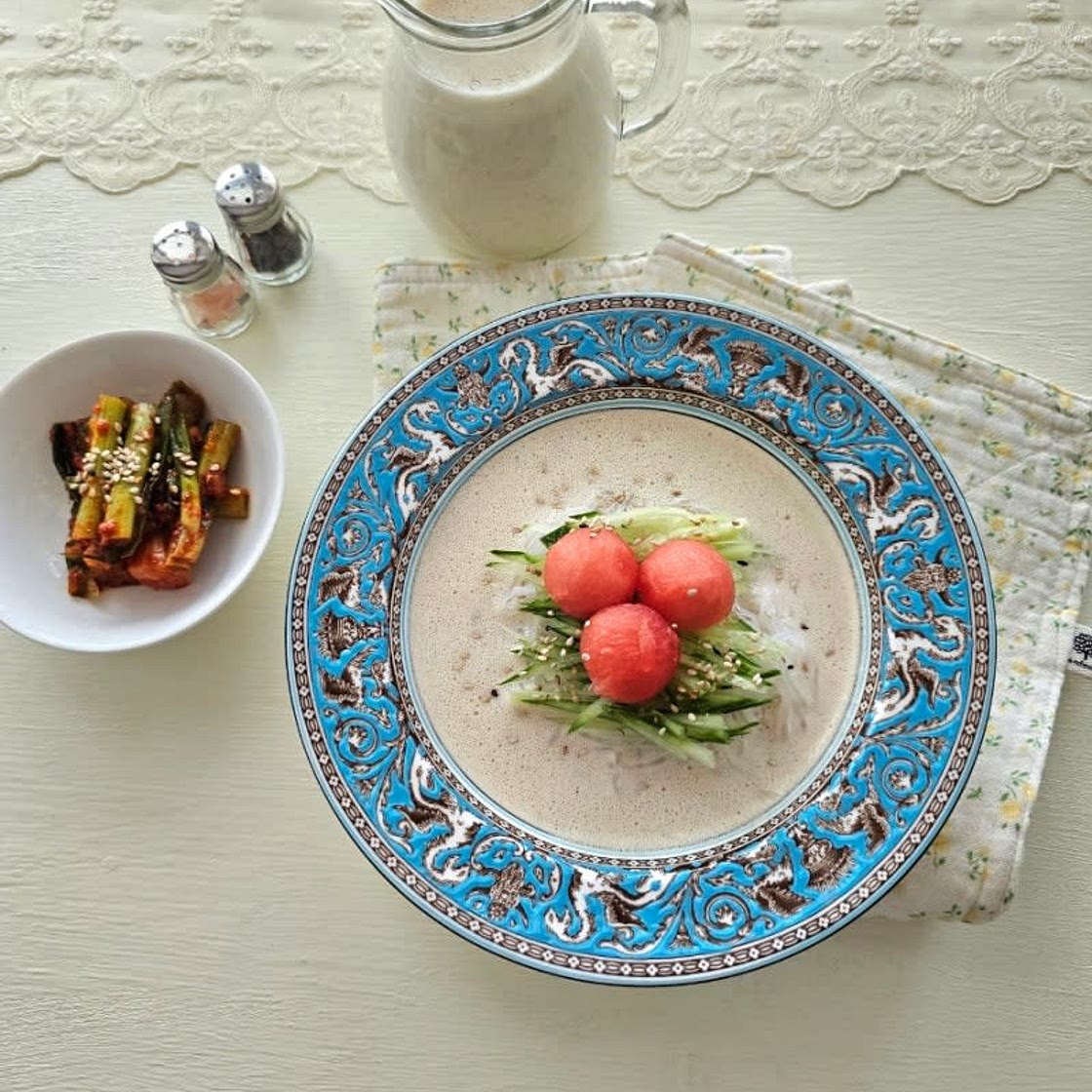 백종원 콩국수, 콩국물 만드는 법