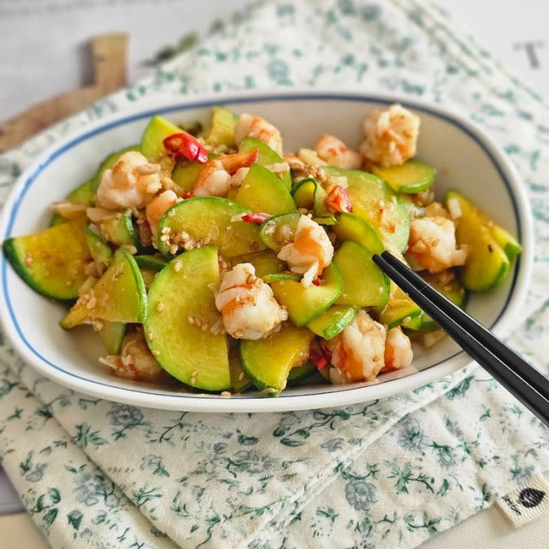 애호박 새우젓 볶음