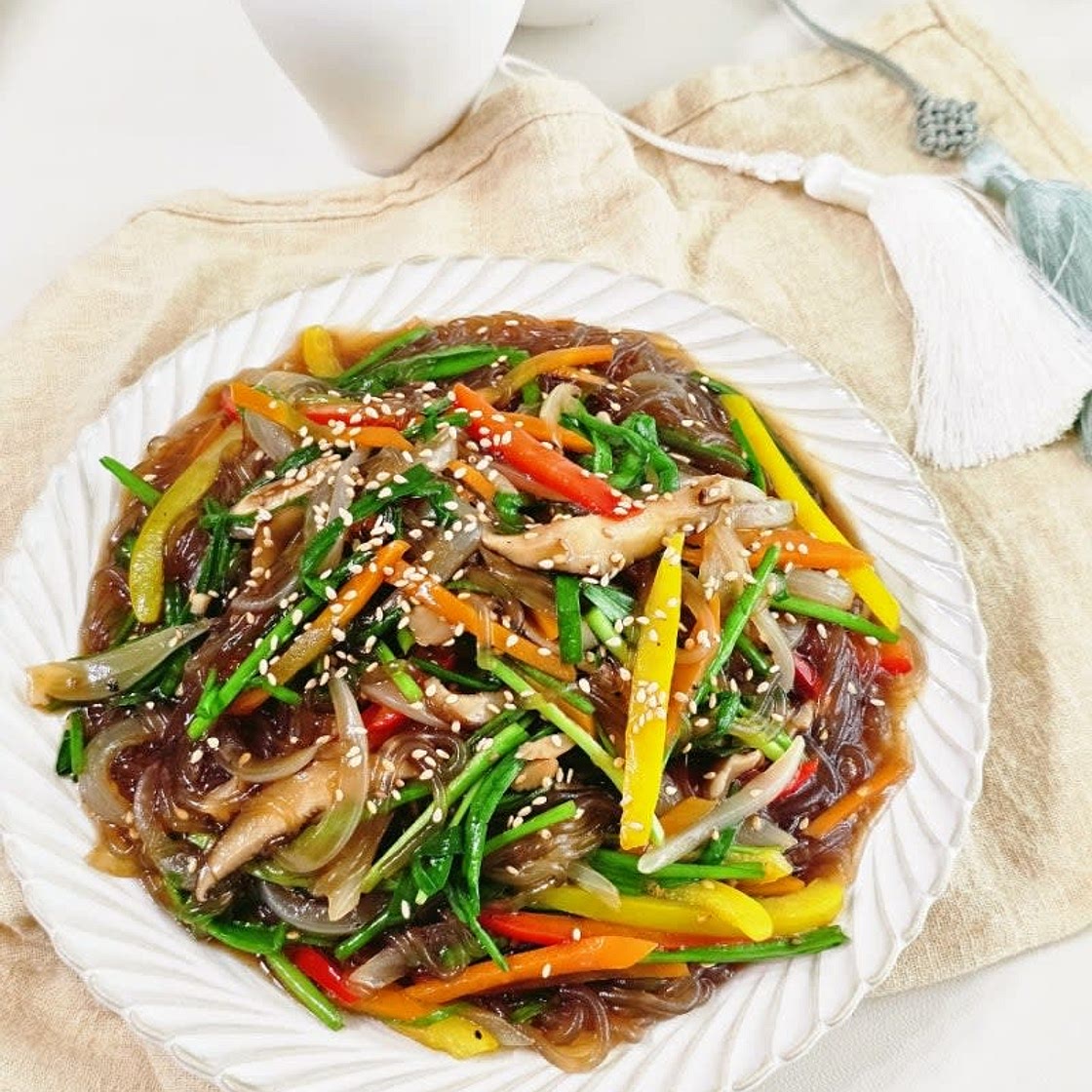 원팬 파프리카 잡채