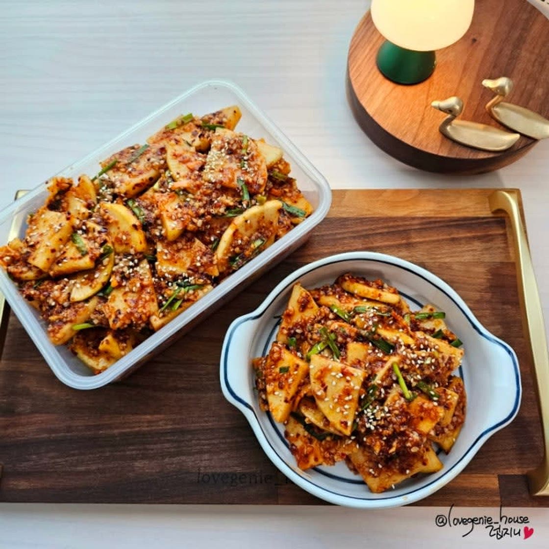 설렁탕집 깍두기