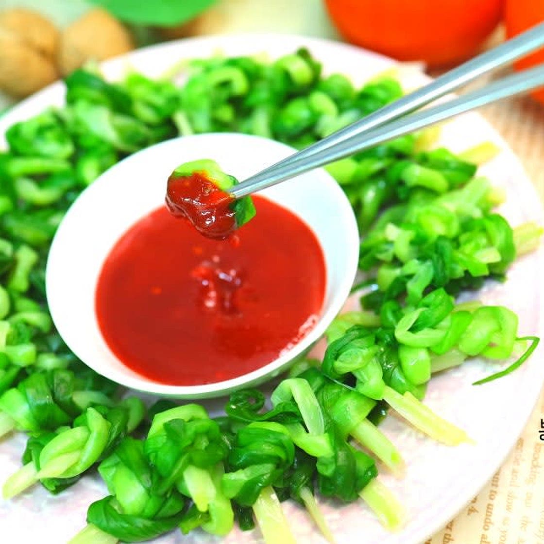 쪽파 강회 초장무침