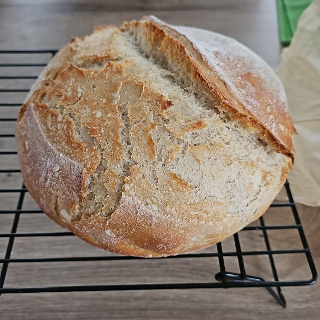 Pain blanc en cocotte