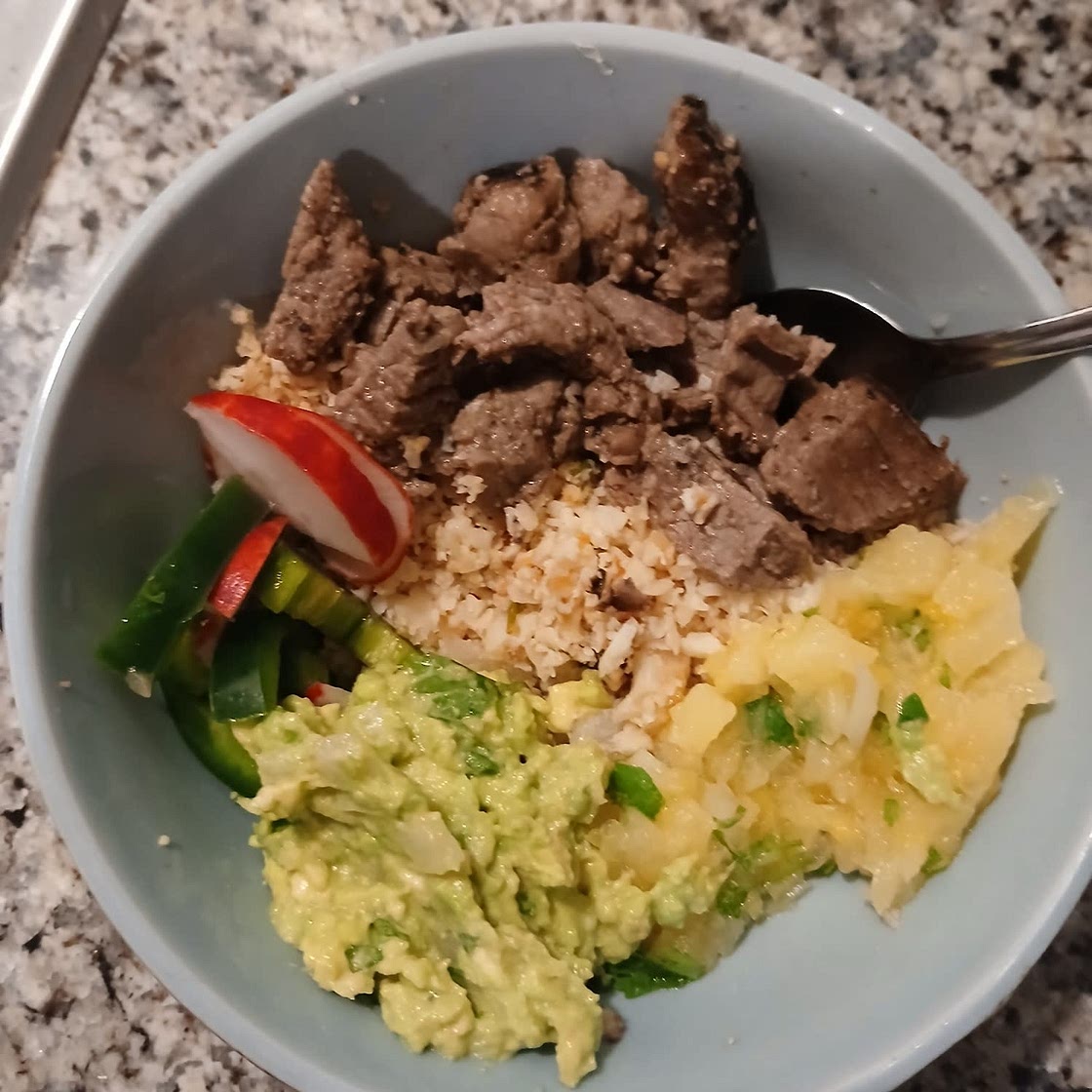 Steak Taco Bowls (Street Taco Inspired, Whole30, Paleo)