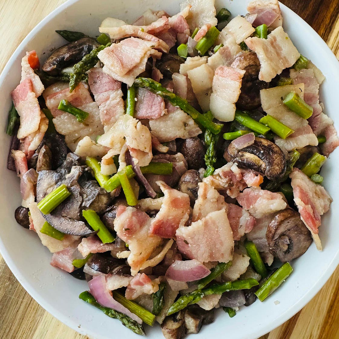 Ranch Bacon Veggie Skillet  🥓