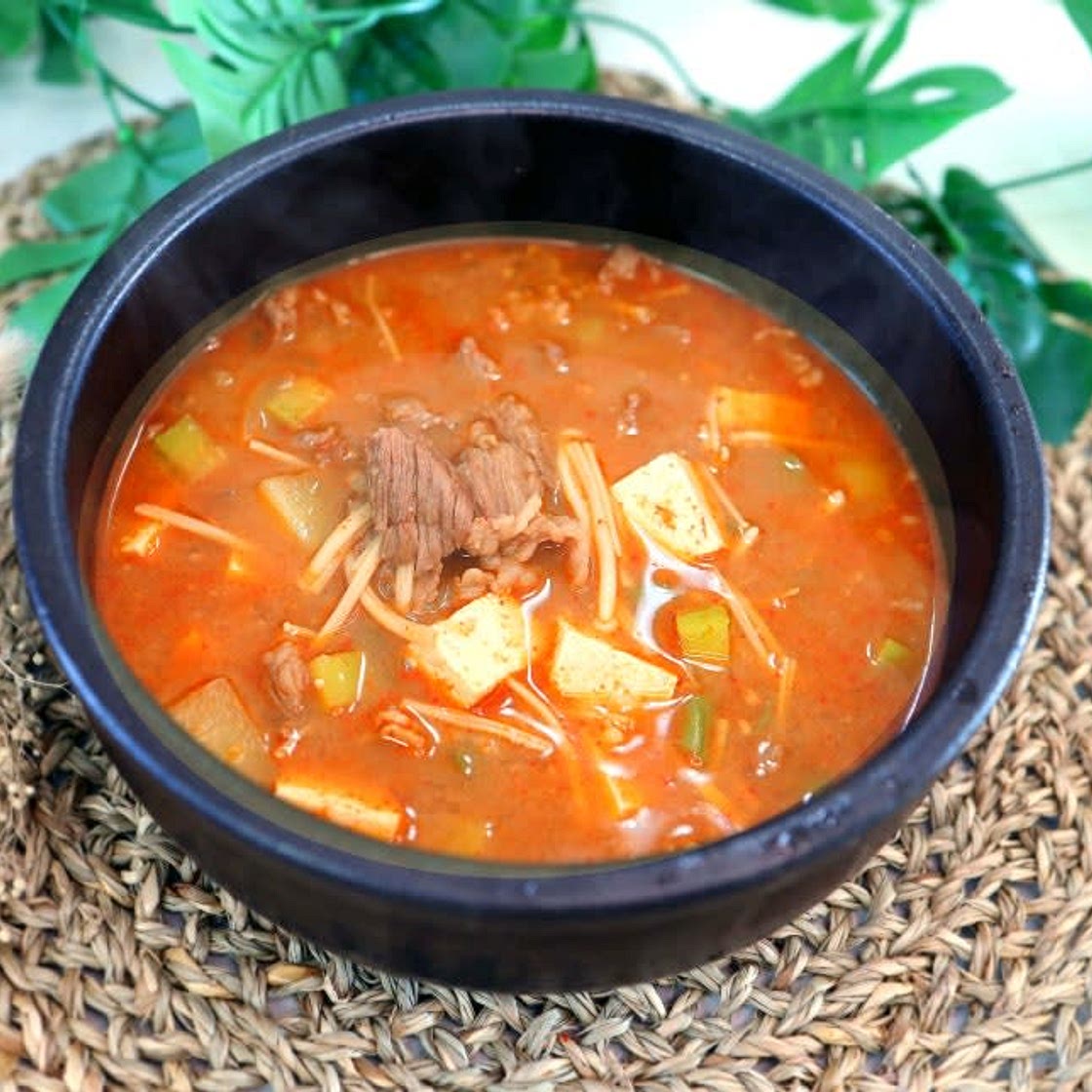 차돌박이 된장찌개