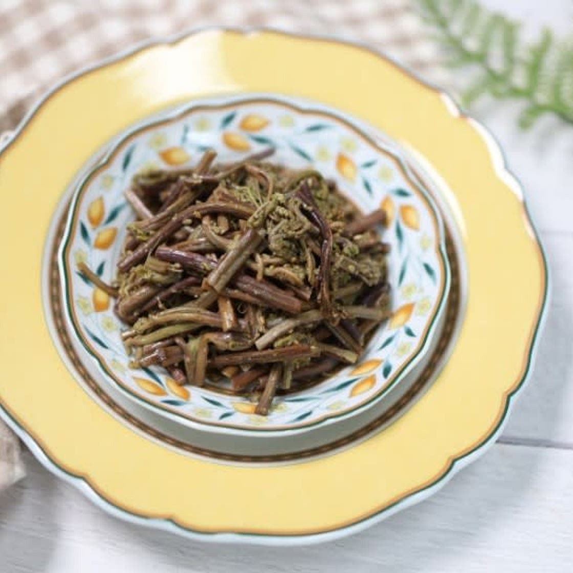 제사 고사리나물볶음