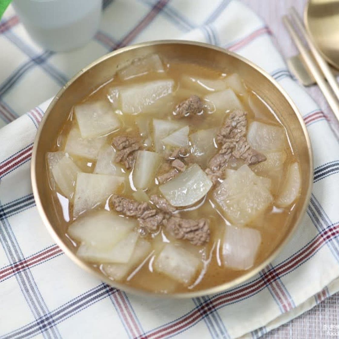 제사탕국 (맑은 소고기무국)