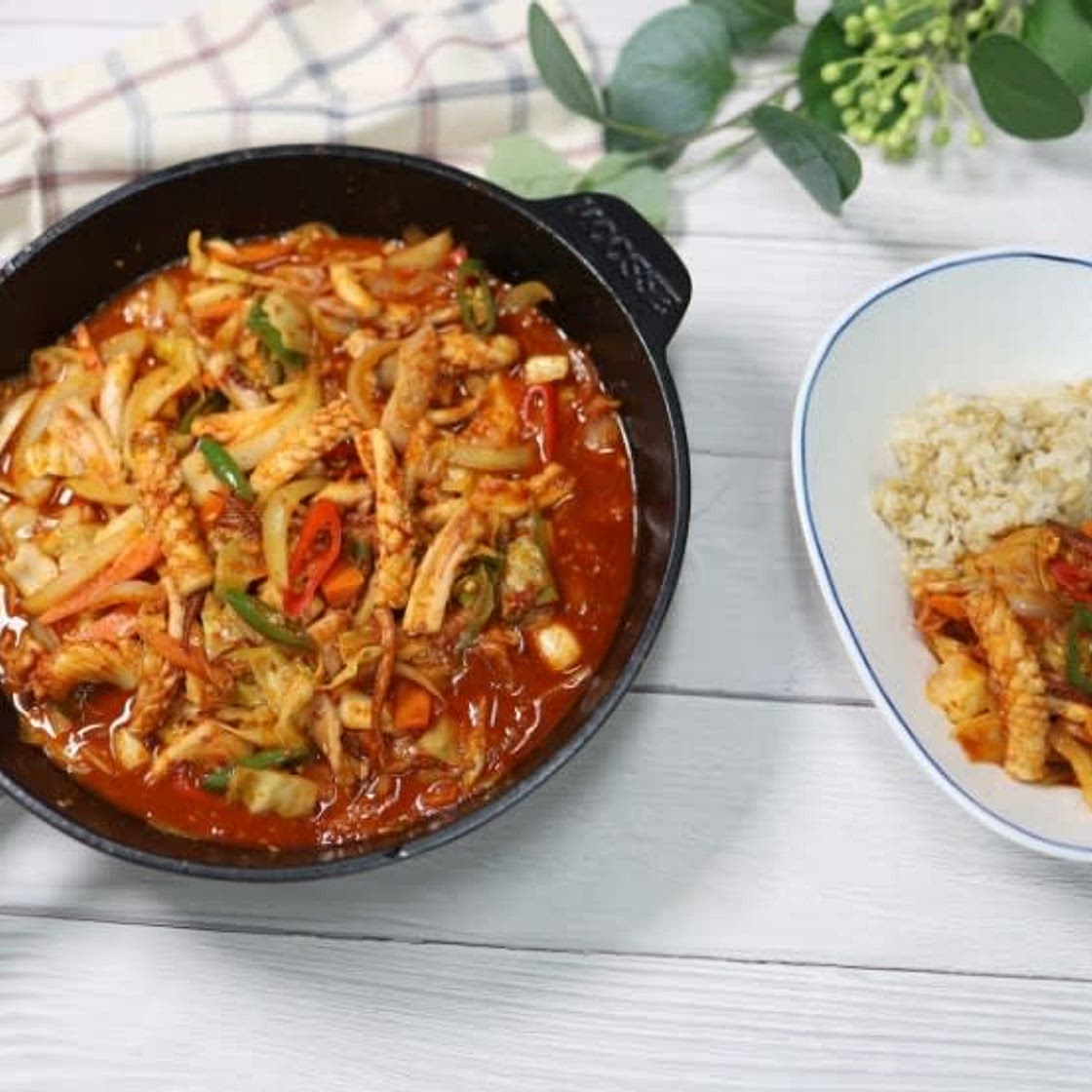 백종원 오징어볶음