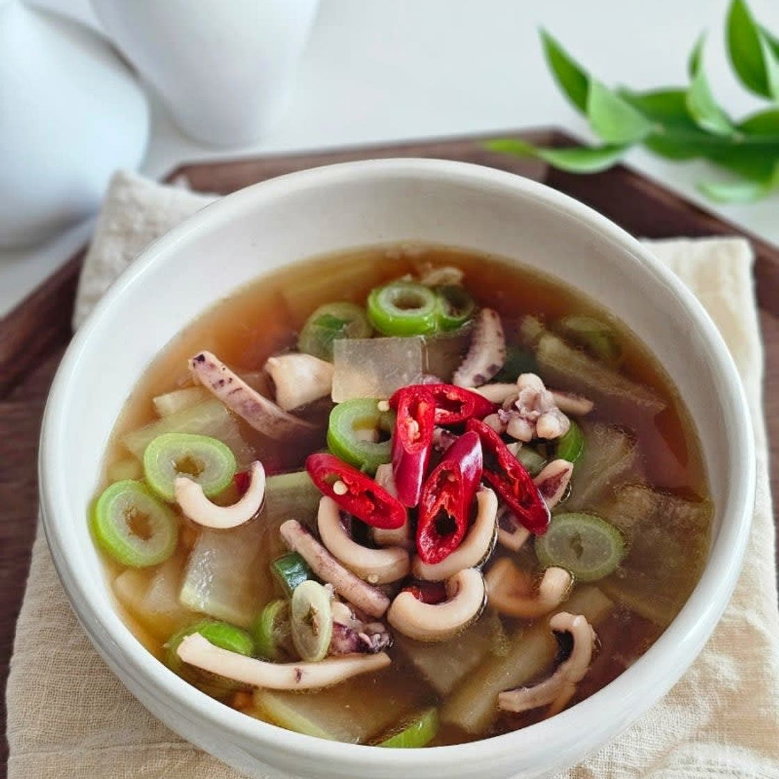 백종원 오징어 무국