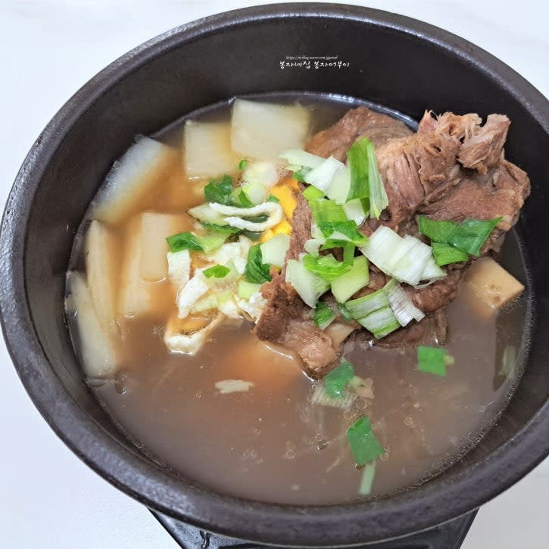 왕 갈비탕 끓이는 법