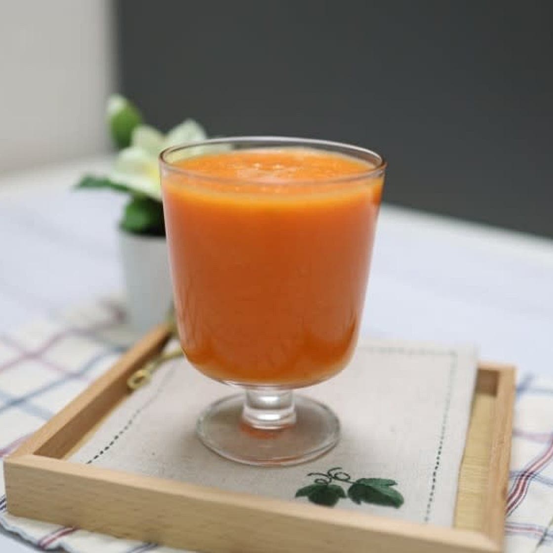 토마토 당근주스