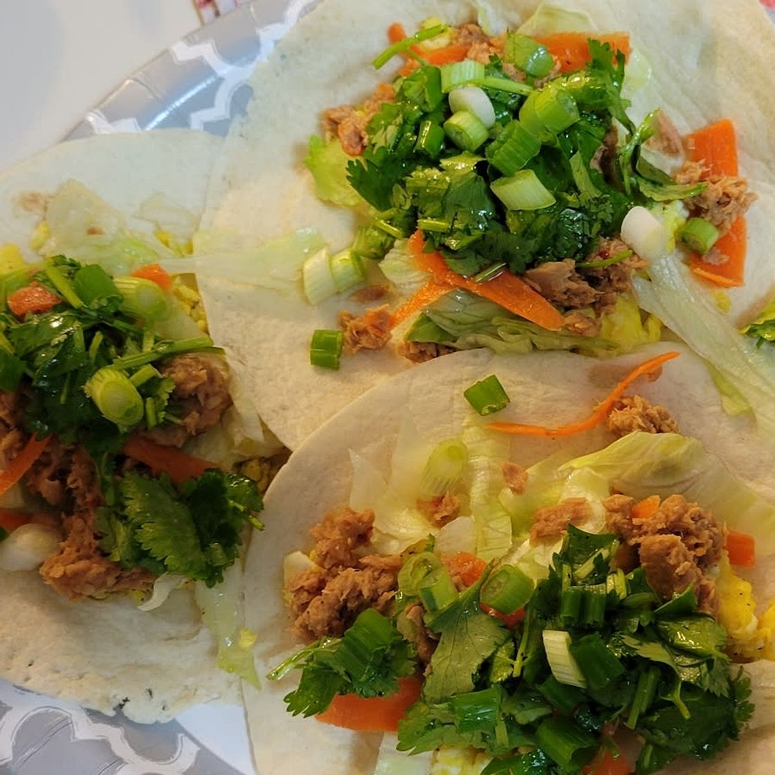 Breakfast Tacos ft. Carrot Salad