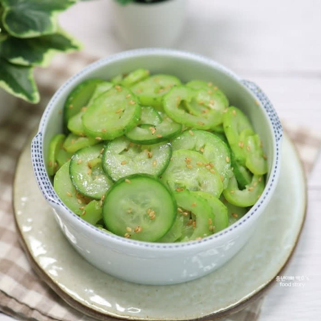 고소한 오이볶음